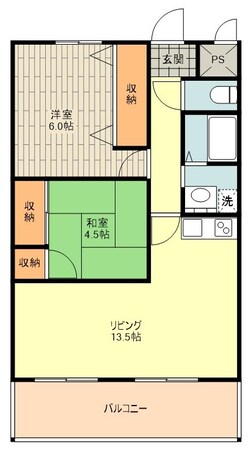 コンフォート榮の物件間取画像